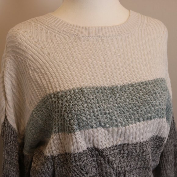 π΄3 for $20π΄ Cropped Knitted Sweatshirt - Picture 3 of 11